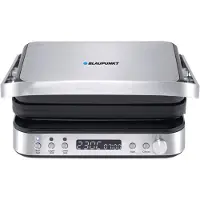 Blaupunkt GRS901, parrilla eléctrica de 2000 W, color plateado