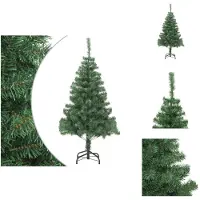 vidaXL Árbol de Navidad artificial con soporte, 150 cm, 380 ramas - Árboles de Navidad