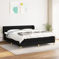 Prolenta Maison Exclusive - Base de cama con somier y colchón, color , 160x200 cm, tejido