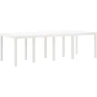 Syfax Mesa de Jardín 250 x 100 x 73 cm ratán sintético