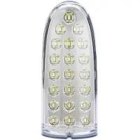 Velamp Lámpara portátil recargable antirrobo con 21 LEDs - 21 LEDs - 6000 K - 250 lúmenes