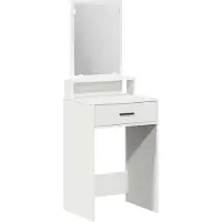 Syfax Mesa Tocador con cajón 50 x 41 x 140 cm Madera de ingeniería