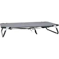 Syfax Cama para perro 90 x 55 x 18 cm Acero Gris Claro