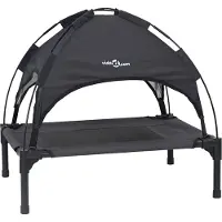 Syfax Cama para perro Manual Negro 62 x 48 x 61 cm Acero