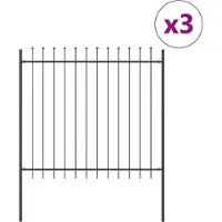 Syfax Valla de Jardín WOERDEN 3 uds. 5,1 x 1,5 m