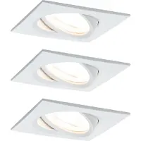 Paulmann Foco empotrable LED Nova, kit básico, con inclinación