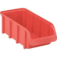 Hünersdorff 682100 Sichtlagerkasten Größe 2/L 1,0 l rot