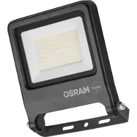 Osram ENDURA FLOOD PC, foco LED de 50W, 3000K (luz cálida), 5000 lúmenes, foco IP65, carcasa de aluminio duradera, eficiencia de 100 lm/W, color gris oscuro