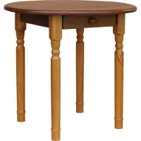 Koma Tools Mesa redonda II, madera de pino, Ø 90 cm, tono roble