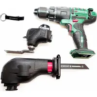 Parkside Taladro atornillador combinado de 20 V, 3 en 1, modelo PKGA 20-Li / sin batería ni cargador