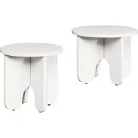 Syfax Mesa de Café 2 pcs Madera maciza de Pino