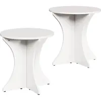 Syfax Mesa de Café 2 pcs Madera maciza de pino
