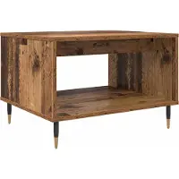 Syfax Mesa de Café Madera vieja 60 x 50 x 40 cm Madera contrachapada