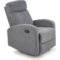Halmar Silla reclinable Oslo 1S - gris oscuro