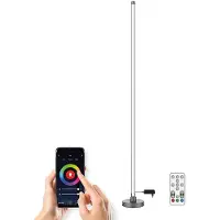Solight Lámpara de pie LED WO62 Rainbow SMART WIFI, con luces RGB