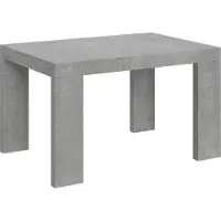 Itamoby Mesa extensible 90x130/234 cm, modelo Roxell, color cemento