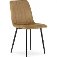 Leobert Sillón reclinable - Marca: - Color: Marrón (terciopelo) - Patas: Negras