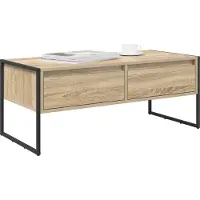 Syfax Mesa de Café Sonoma 100 x 46 x 40 cm Madera contrachapada
