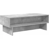 Syfax Mesa de Café Gris Concreto 100 x 46 x 35 cm