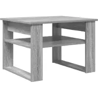 Syfax Mesa de Café Gris Sonoma 64 x 54 x 44 cm Madera de ingeniería