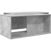 Syfax Juego de Mesas de Centro 2 pcs Gris Concreto