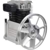 StarTech.com Cabezal de bomba para compresor - Modelo 2065 - 3 CV - 2,2 kW - 250 l/min - Máx. 1,0 MPa - 31×26×34 cm - Color plateado