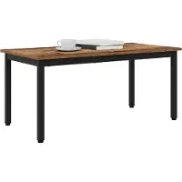 Syfax Mesa de Café Madera vieja 100 x 50 x 45 cm Madera de ingeniería