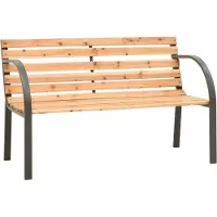 The Living Store Banco para jardín infantil "", 81 cm, madera de abeto china