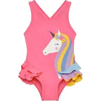 Color Kids - Kid's Swimsuit with Application - Traje de baño size 86, fucsia