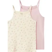 Name it Camiseta térmica crema / verde / rosa