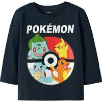 Name it Camiseta navy / azul claro / naranja / rojo