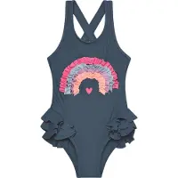 Color Kids - Kid's Swimsuit with Application - Traje de baño size 104, azul