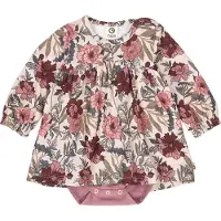 Müsli Pijama entero/body azul ahumado / oliva / rosa / rojo oscuro