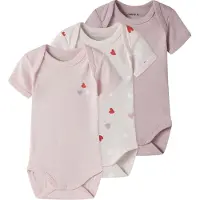 Name it Pijama entero/body rosa / altrosa / rosa pastel / rojo
