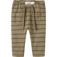 Lil´ Atelier Leggings 'NBMKail' oliva / verde claro