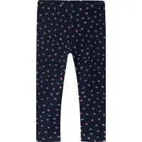 Name it Leggings 'NMFDavina' azul oscuro / orquidea / lila claro
