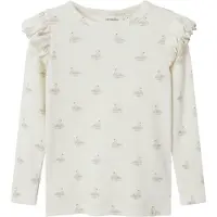 Lil´ Atelier Camiseta 'NMFGAVO' crema / taupe