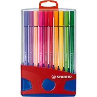 Stabilo 68 Rotulador ColorParade rojo/azul (20 unidades)