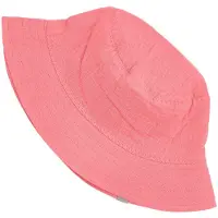 Huttelihut - Kid's Bucket Hat Muslin - Sombrero size 52 cm - 2-4 Years, fucsia