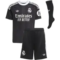 Adidas adidasConjunto de portero tercera equipación Real Madrid 25/26 164 Black Niño