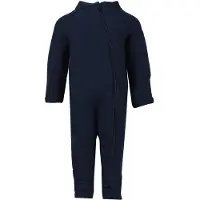 Mikk-Line - Wool Baby Suit - Mono size 104, azul