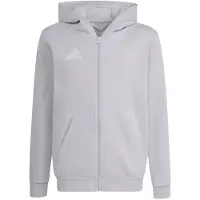 Adidas adidasChaqueta con capucha y cremallera Entrada26 152 Team Light Grey / White Niño