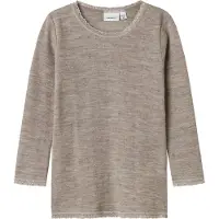 Name it Camiseta 'NMFWang' beige oscuro