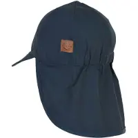 Mikk-Line - Kid's Summercap Long Neck Solid - Gorra size 45 cm - 6-12 Months, azul