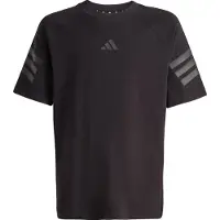 Adidas - Kid's Future Icons 3 Stripes T-Shirt - Camiseta de manga corta size 140, negro/gris