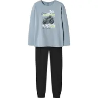 Name it Pijama azul paloma / verde claro / negro / blanco