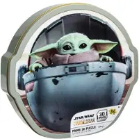 PRIME 3D Rompecabezas Lenticular En 3d Y Caja De Grogu El Mandaloriano Star Wars