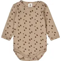 Müsli Pijama entero/body marrón / marrón rojizo