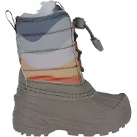 Wheat Botas de nieve 'Aleex' brocado / lila oscuro / melocotón / rojo vino