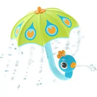 Yookidoo Juguetes De Baño Fill ´n´ Rain Peacock Umbrella (yo40223)